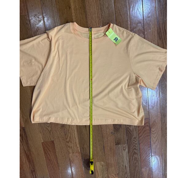 All in Motion Women's Yellow T-Shirt - Plus Size 3X - Picture 6 of 8